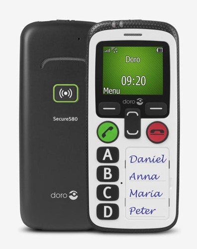Doro secure 580 - doro, (unlocked)
