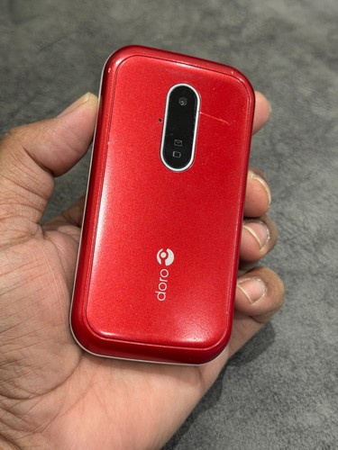 Doro 6620 red big button - 6620, 3g