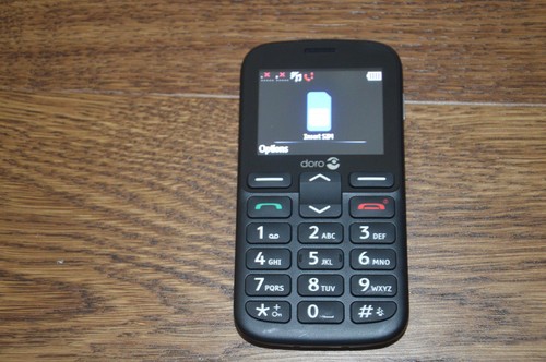 Doro 1380 black unlocked - unlocked, 2.4"