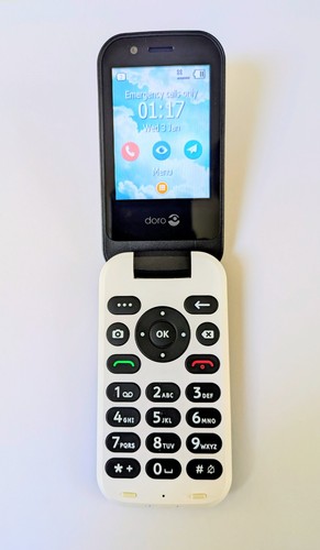 Doro 7030 black simple - doro, flip